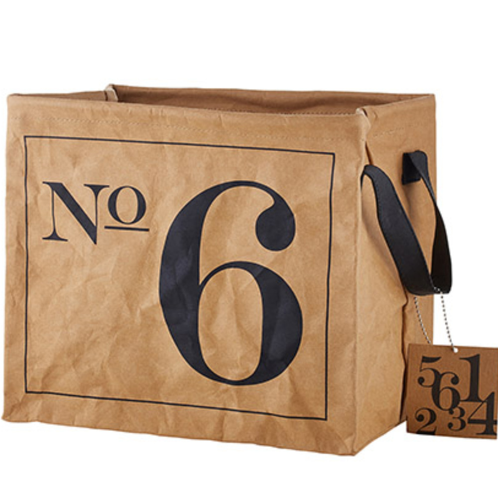 SANTA BARBARA DESIGN:  NO 6 Washable Sturdy Storage Tote / Shopper / Organizer